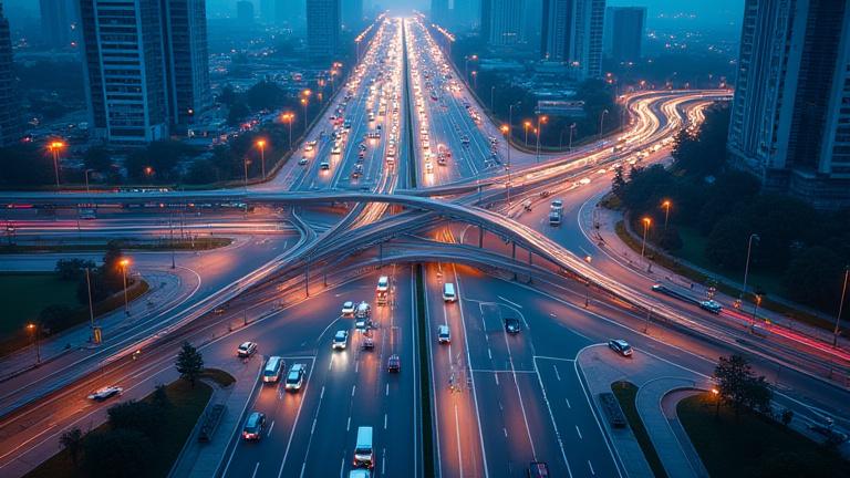 Система управления дорожным движением в городе