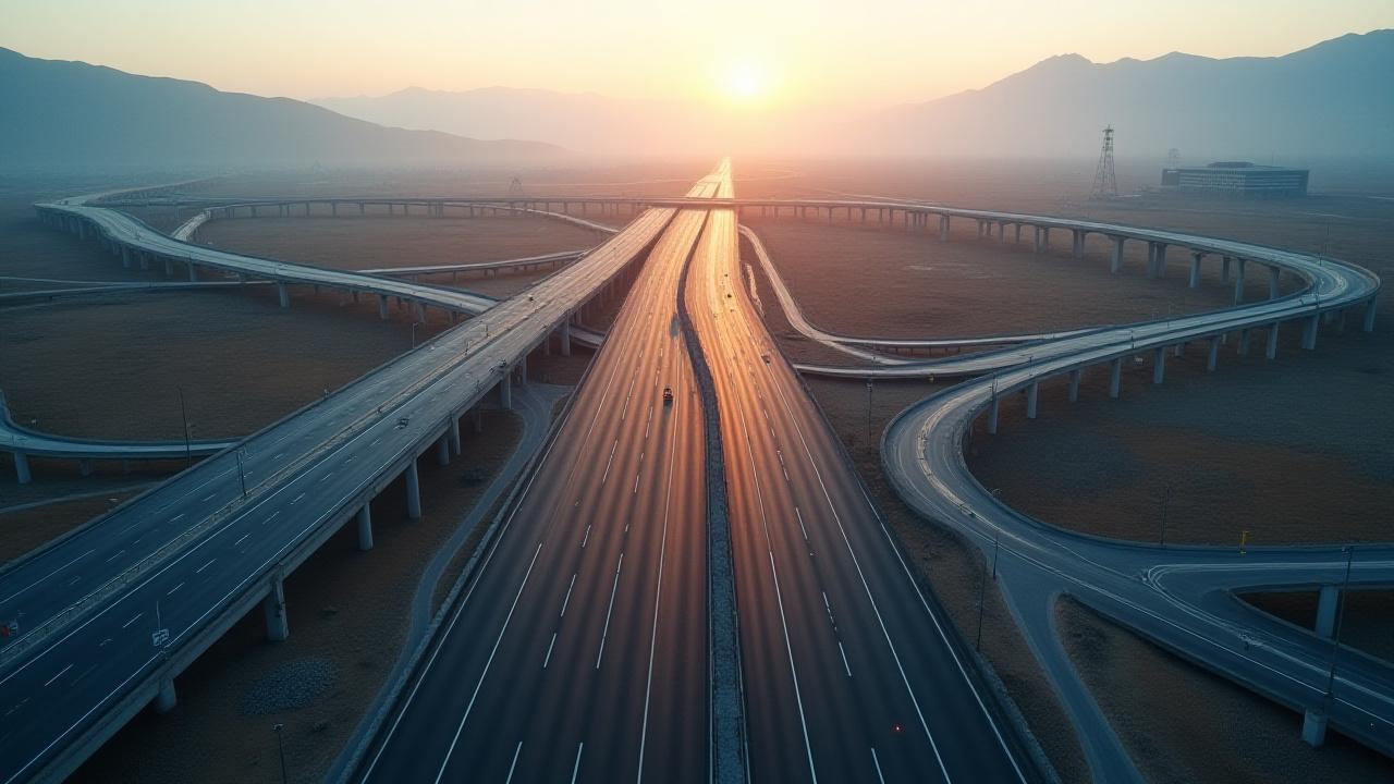 Қазақстандағы автомагистраль концессиясы мен PPP жобаларының аэрофотосуреті